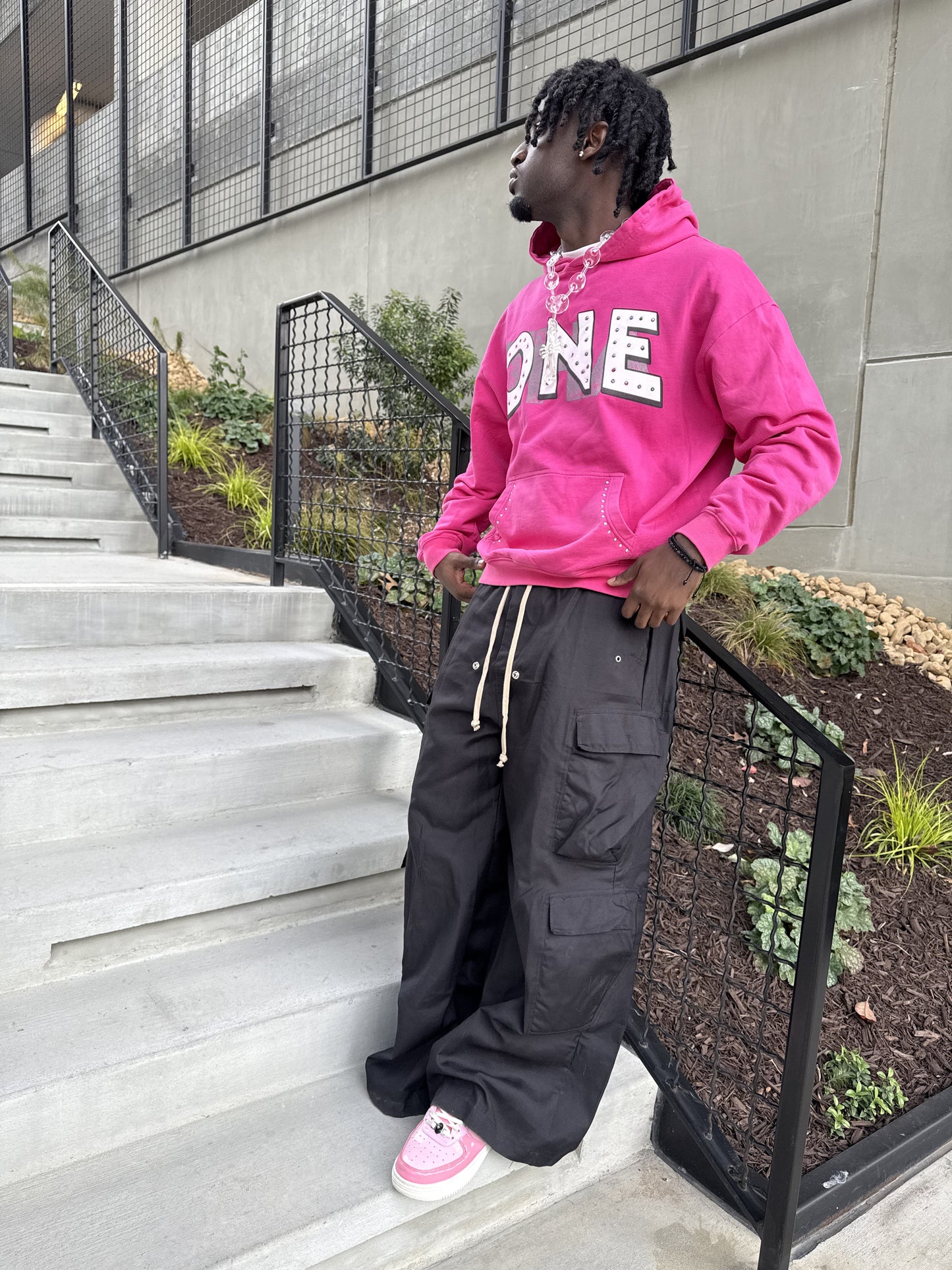 Pink Stones Hoodie